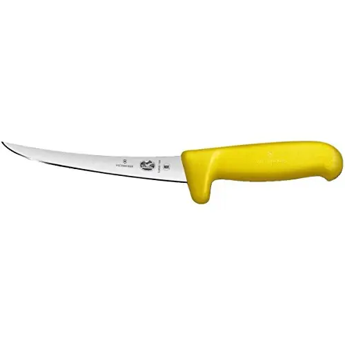 Nejlepší Volba Vykosťovací nůž Victorinox Fibrox s bezpečnostní rukojetí , žlutý