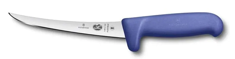 Victorinox Kuchyňský vykosťovací nůž Fibrox s bezpečnostní rukojetí , modrý Akční Cena