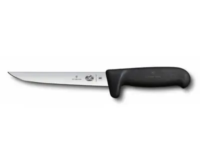 Sleva Kuchyňský nůž Victorinox Fibrox s bezpečnostní rukojetí , černý