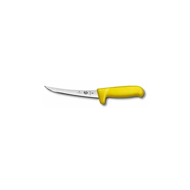 Victorinox Kuchyňský nůž na vykosťování/porcování Fibrox s bezpečnostní rukojetí , žlutý Akční Nabídka