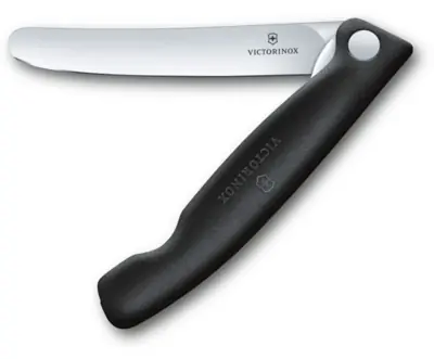 Akční Cena Victorinox Zavírací nůž na ovoce a zeleninu - hladká čepel Swiss Classic, černý