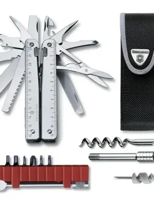 Must-Have Multifunkční nářadí Victorinox SwissTool Plus v nylonovém pouzdře