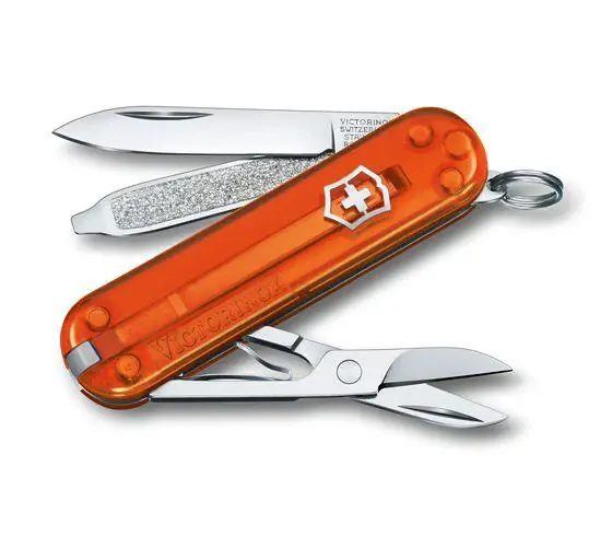 Hit Sezóny Kapesní nůž Victorinox Classic SD Transparentní barvy