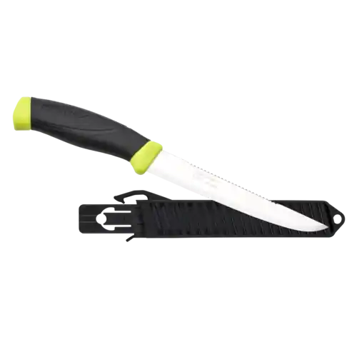 Rybářský nůž Morakniv Fishing Comfort Scaler 150, černý/limetkový Top Prodej