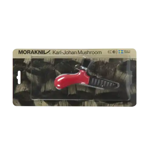 Vrácení Zdarma Nůž na houby Morakniv Karl Johan, červený