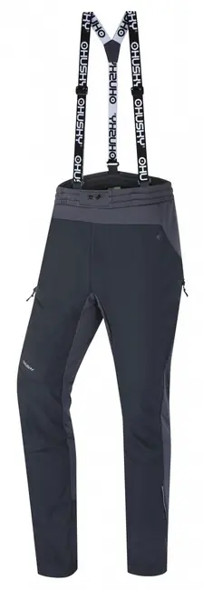 Autentický Husky Pánské outdoorové kalhoty Kixees, šedé