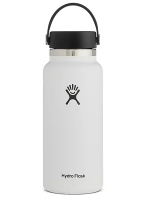 Poslední Šance Hydro Flask Termolahev 32 OZ Wide Mouth 2.0 Flex Cap 946ml, bílá