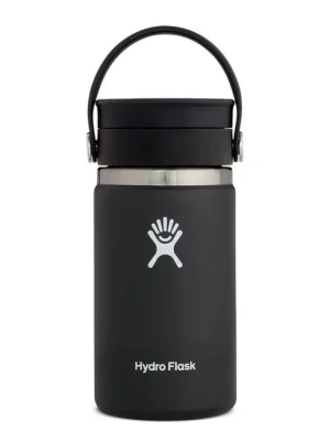 Novinka Hydro Flask Termolahev 12 OZ Wide Mouth Flex Sip Lid 354ml, černá