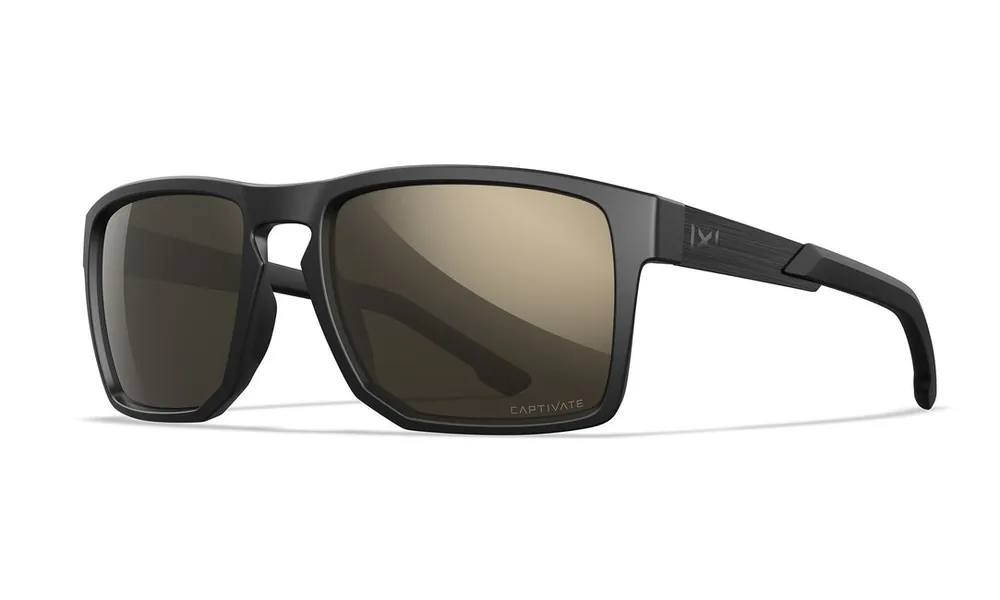 Wiley X Sluneční brýle Apex, Polarized Tungsten Mirror/ Matte Black Dokud Zásoby Vydrží