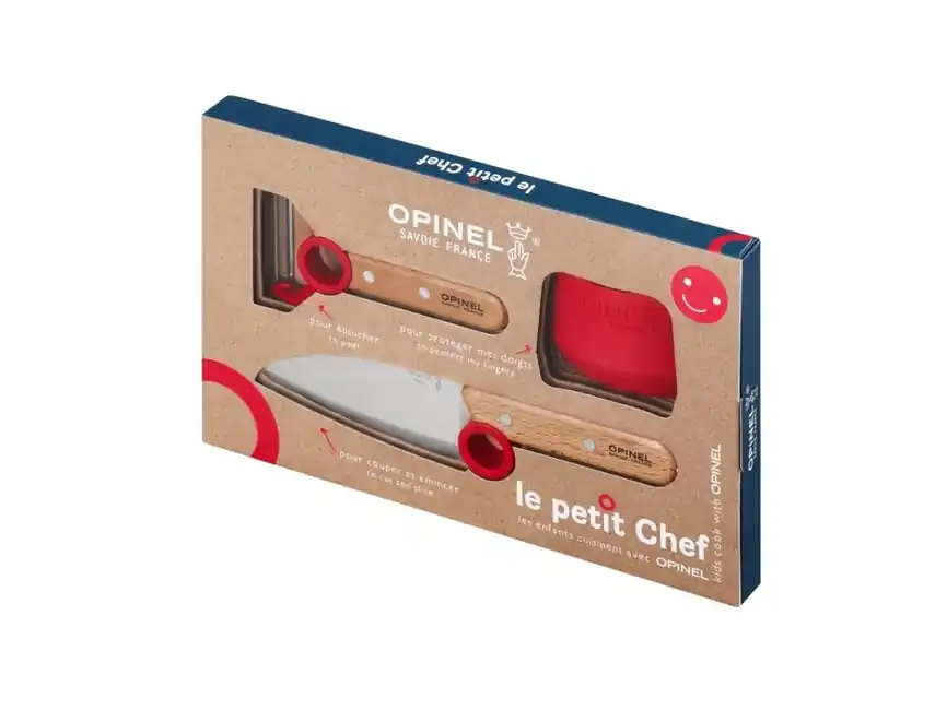 Nízká Cena Opinel Dětská kuchařská sada Le Petit Chef, červená