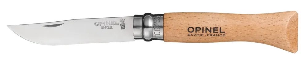 Opinel Zavírací nůž VRI N°06 Inox, hnědá Jen Po Omezenou Doba