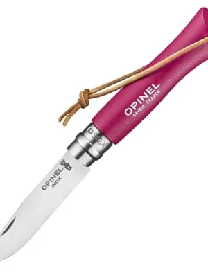 Opinel Zavírací nůž VRI N°06 Inox Trekking, malinová Akční Nabídka