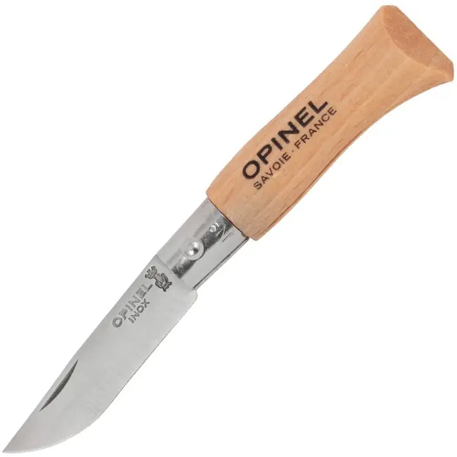 Ihned K Objednání Opinel Zavírací nůž N°02 Inox Beech, hnědá