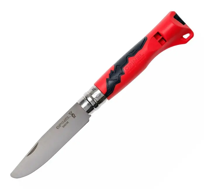 Opinel Zavírací nůž VRI N°07 Inox Outdoor Junior, červená Dokud Zásoby Vydrží