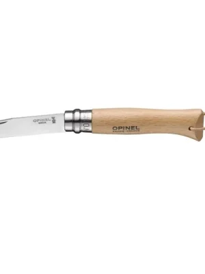 Opinel Zavírací nůž s koženým řemínkem VRI N°08, hnědá Ověřený