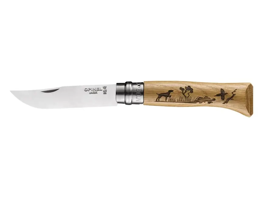 Opinel Zavírací nůž s motivem psa VRI N°08 Inox Animalia 2019 Akční Cena