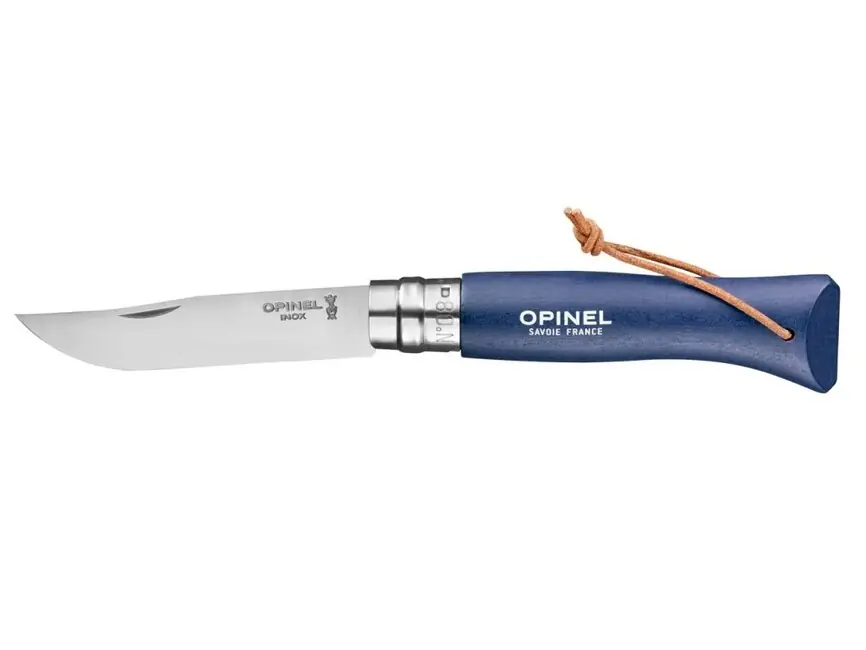 Opinel Zavírací nůž VRI N°08 Trekking, tmavomodrá Vrácení Zdarma