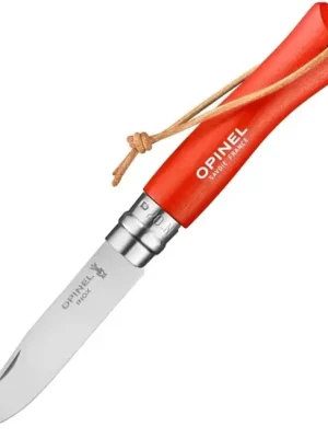 Jen Po Omezenou Doba Opinel Zavírací nůž VRI N°07 Inox Trekking, oranžová