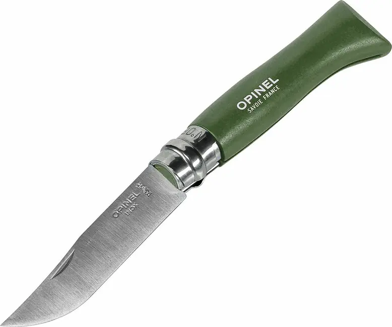Opinel Zavírací nůž VRI N ° 08 nůž Trekking, khaki Tovární Cena