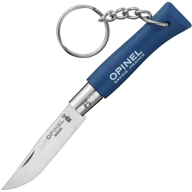 Pouze Dnes Opinel Zavírací nůž na klíče VRI N°04, tmavomodrá