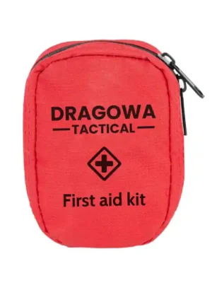 Aktuální DRAGOWA Tactical lékárnička první pomoci Compact, červená