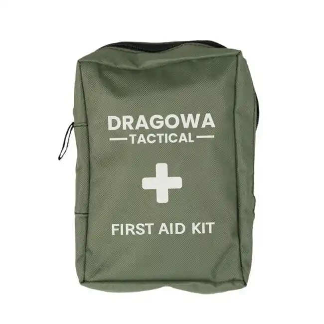 Jen Po Omezenou Doba DRAGOWA Tactical lékárnička první pomoci Pulse, zelená