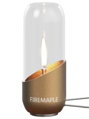 Nejlepší Volba Fire Maple Plynová lampa s borosilikátovým sklem, oranžová