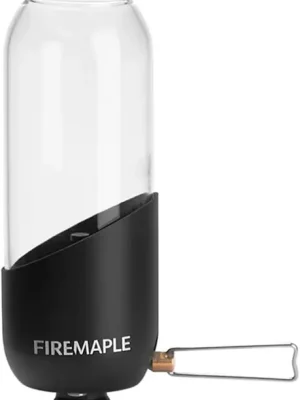 Fire Maple Plynová lampa s borosilikátovým sklem, černá Cenový Hit