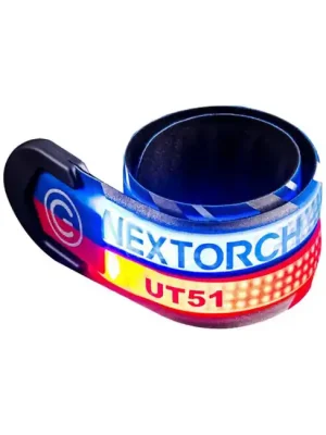 NexTorch® Blikající bezpečnostní páska UT51, červeno-modrý Bezpečná Platba