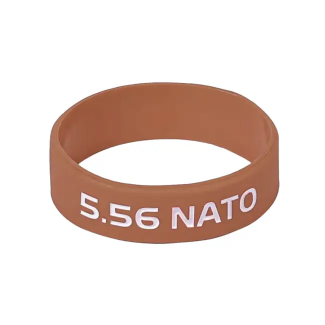 Horká Nabídka Leguon Gumová páska na označení zásobníku Volt 5.56 mm, hnědá