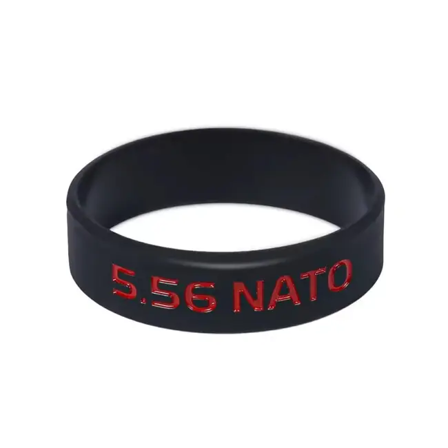 Omezená Nabídka Leguon Gumová páska na označení zásobníku Volt 5.56 mm, černo-červená