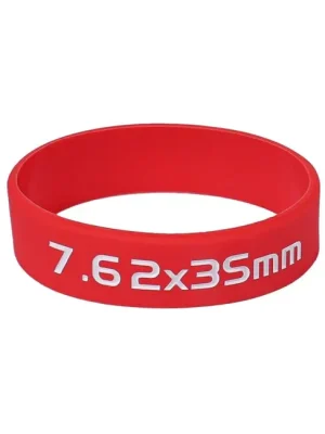 Horká Nabídka Leguon Gumová páska na označení zásobníku Torque 7.62 mm, červená a bílá