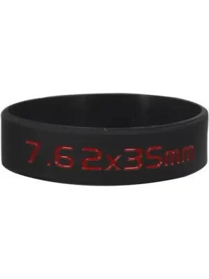 Pouze Dnes Leguon Gumová páska na označení zásobníku Torque 7.62 mm, černo-červená