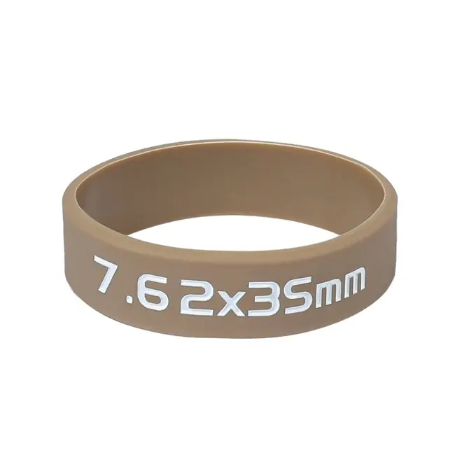 Horká Nabídka Leguon Gumová páska na označení zásobníku Torque 7.62 mm, coyote bílá