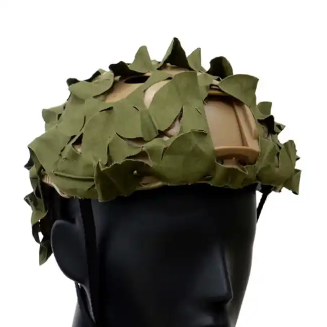 Vysoce Kvalitní Leguon Maskovací potah na přilbu Shader, olivový