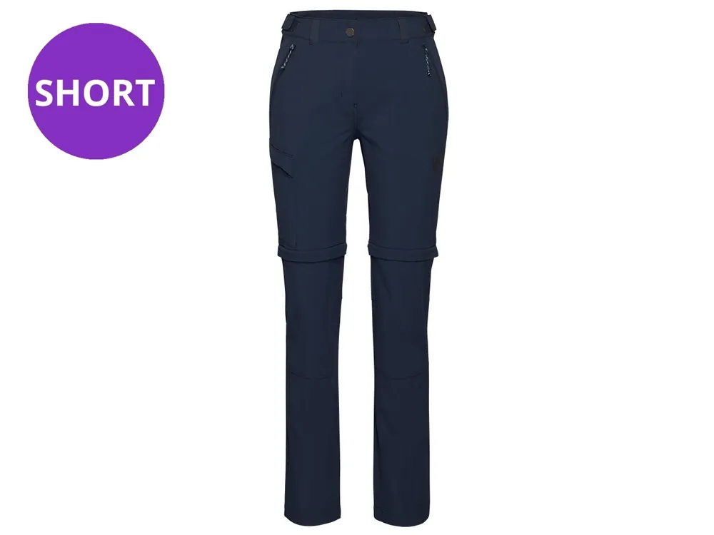 Mammut Runbold IV Zip Off Pants Women Short, marine - dámské kalhoty 2v1 Časově Omezené