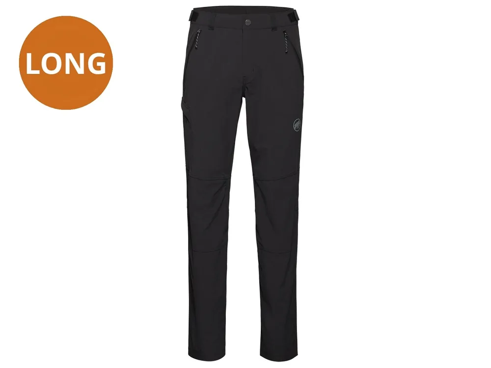 Mammut Runbold IV Pants Men LONG, Black - pánské outdoorové kalhoty Tovární Cena