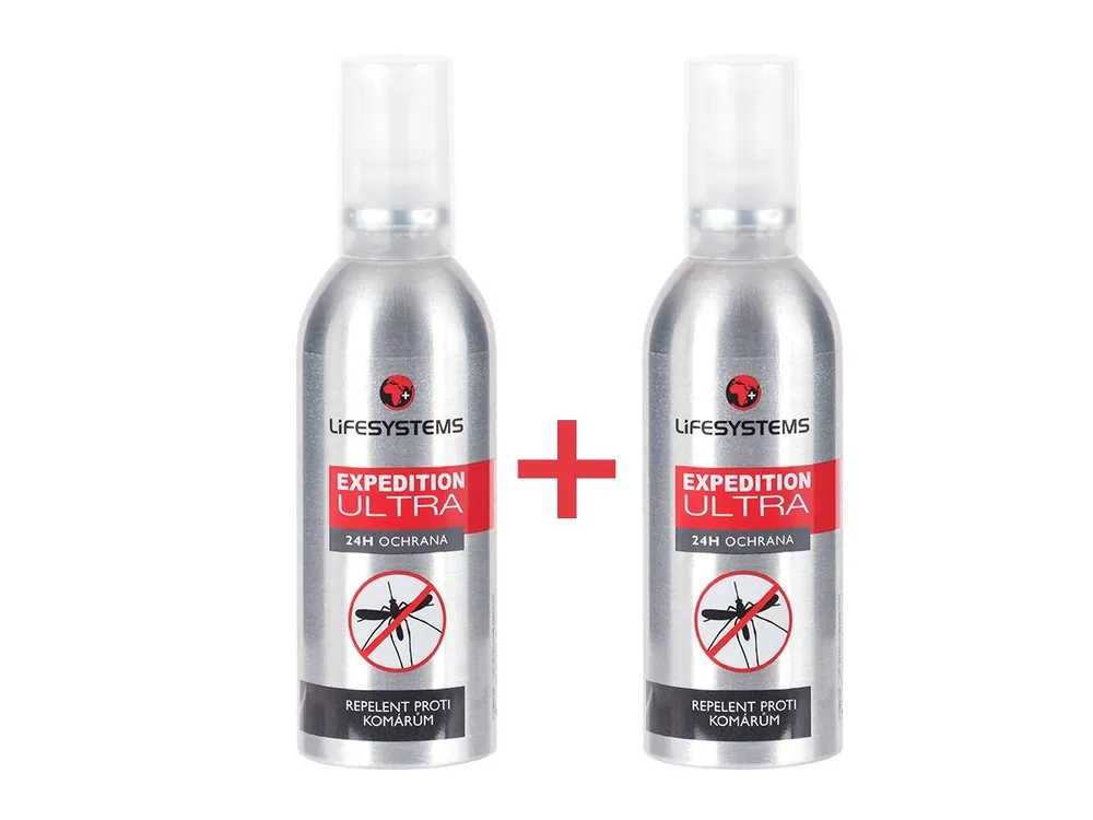 Super Cena Set 2x repelent Lifesystems Expedition Ultra 100ml