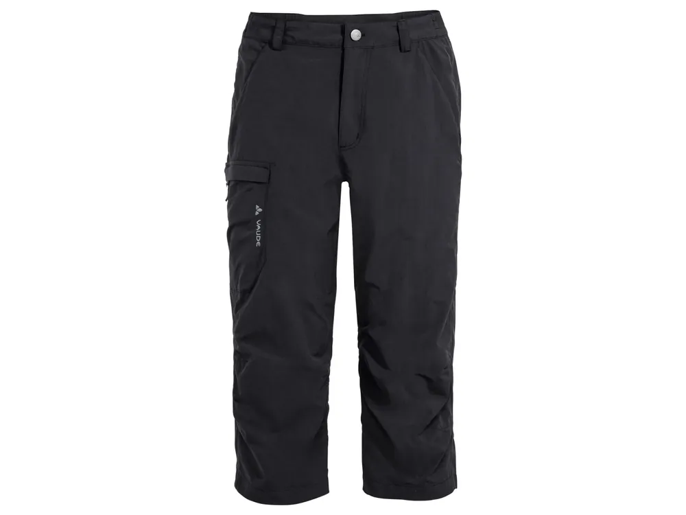 Akce Vaude Men‘s Farley II Capri Pants, black uni - pánské 3/4 kalhoty