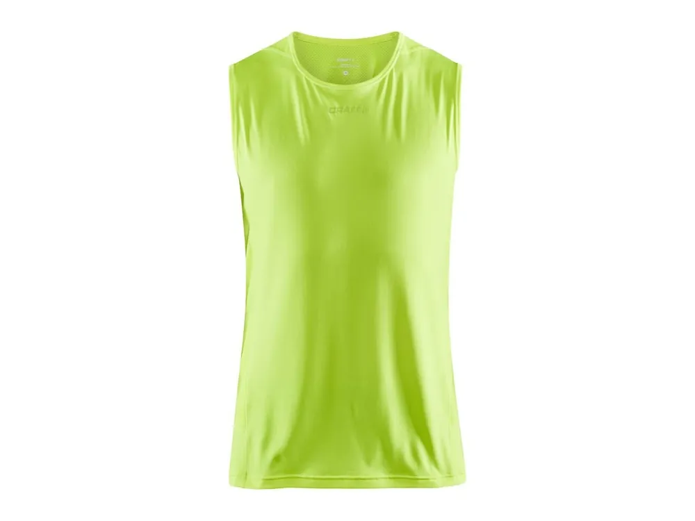 Craft ADV Essence SL Tee M, Yellow - tréninkové triko bez rukávů Top Prodej