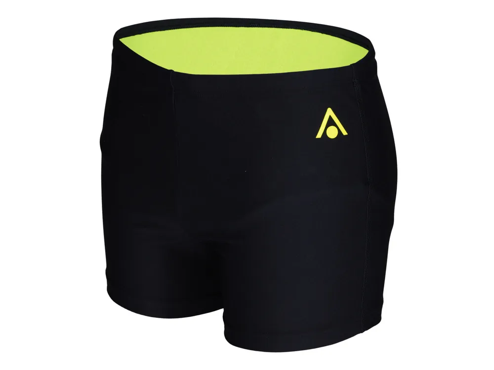 Akční Nabídka Aqua Sphere Essential Boxer, Black/Yellow, X-PLAY - pánské plavky