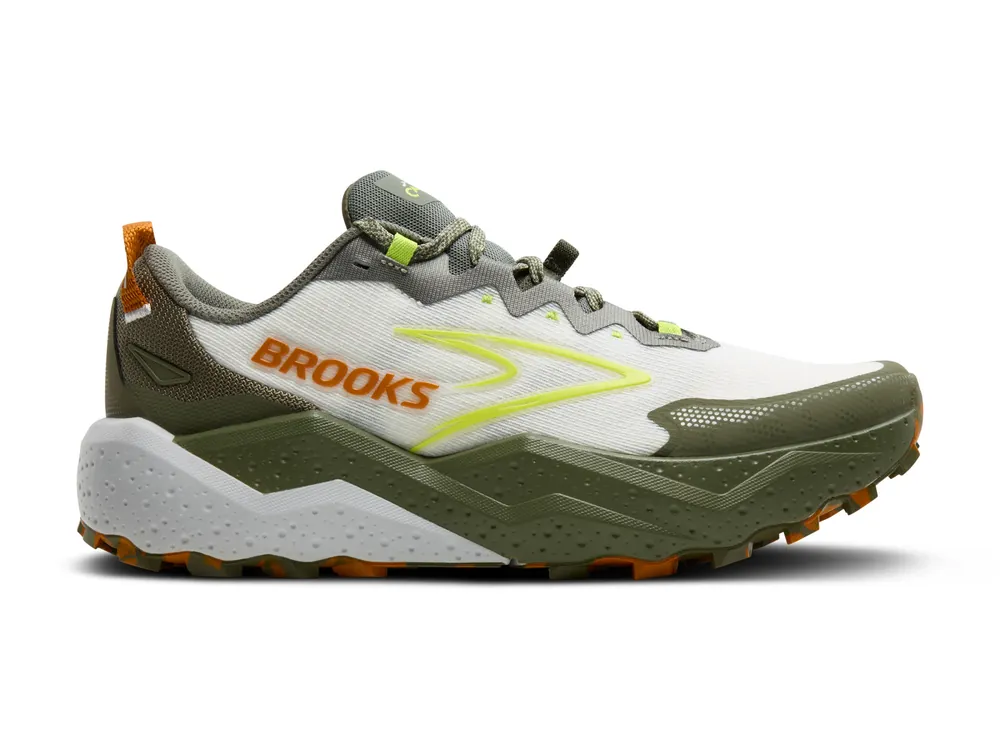 Brooks Caldera 8 M, Dusty Olive/Lime/Oyster - pánské běžecké boty Speciální Cena