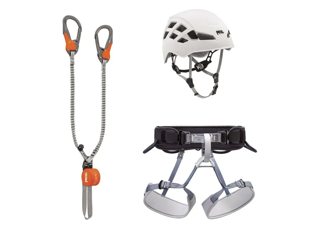 Petzl Kit Via Ferrata Eashook - kompletní set via ferrata Nejlepší Volba