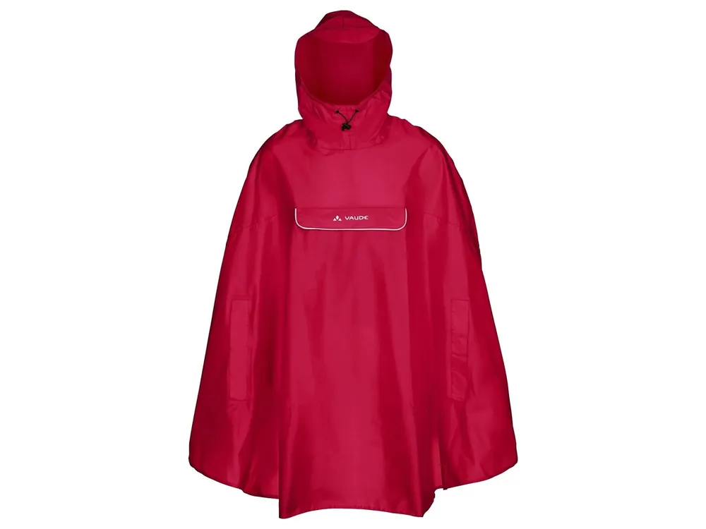 Vaude Valdipino Poncho, red uni - cyklistické pončo Ověřený