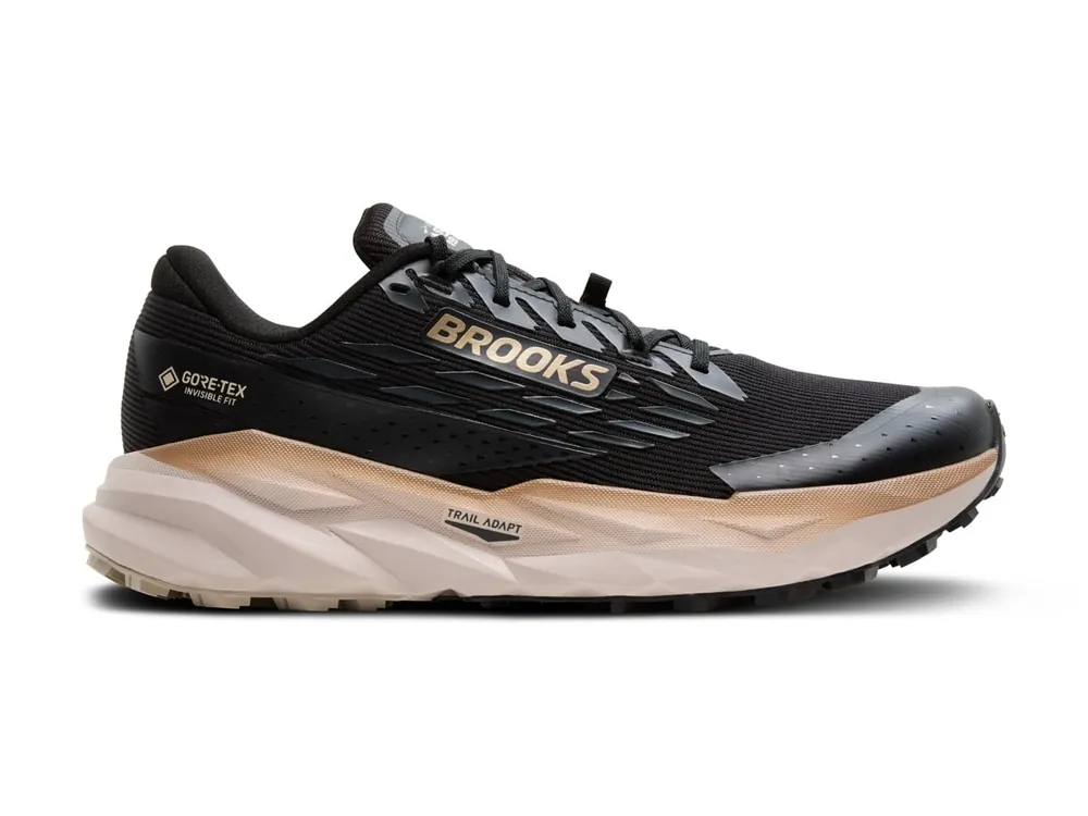 Nejprodávanější Brooks Cascadia 19 GTX M, Black/Ebony/Chateau Gray - pánské krosovky