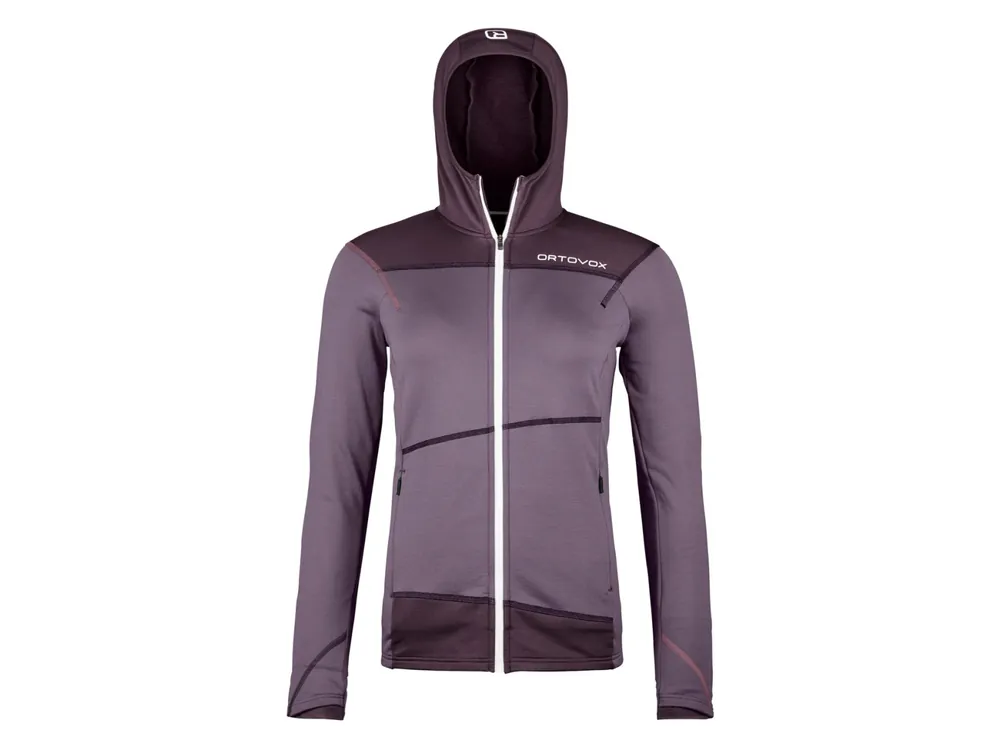 Oblíbený Ortovox Fleece Light Hoody Women‘s Wild Berry - dámská mikina