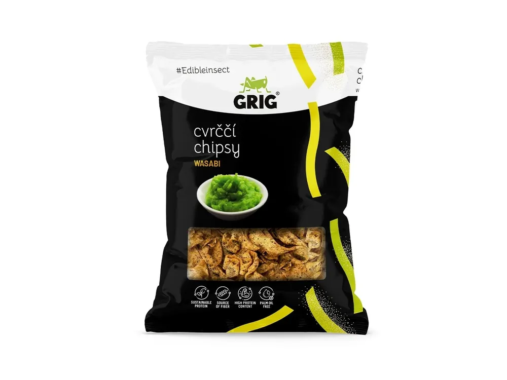 Grig Cvrččí chipsy Wasabi 70 g Kup Teď
