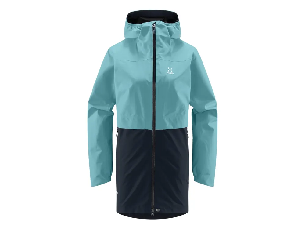 Haglöfs Wilda GTX Parka Women, Frost blue/Tarn blue - dámská nepromokavá parka Přímo Od Výrobce