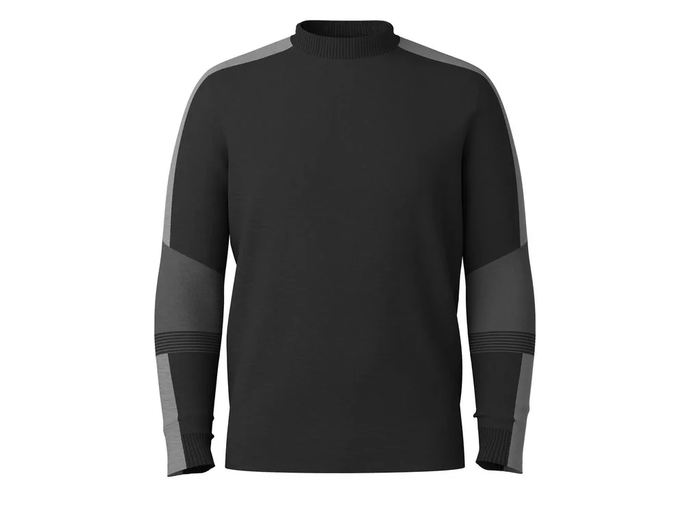 Výhodná Nabídka Smartwool M Alpine Crew Intraknit Max BL, Black - pánský svetr