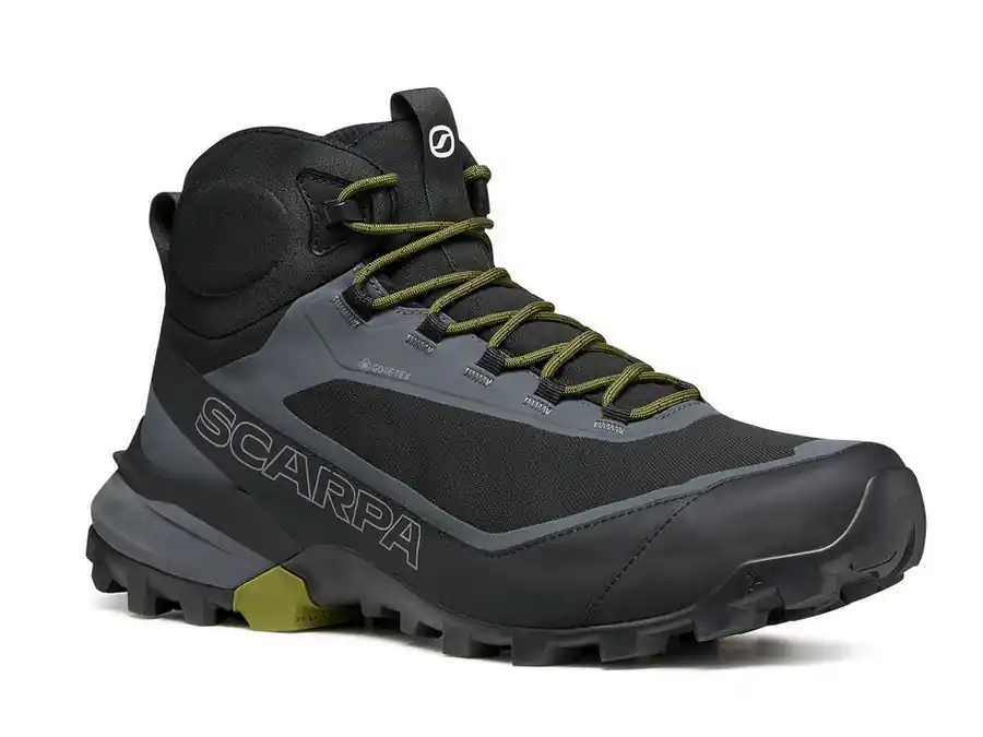 Scarpa Ribelle Cross 2 MID GTX, Black-Olive - lehké turistické boty Víkendová Akce